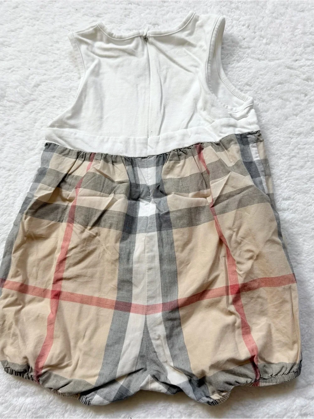 Burberry Baby Rompers Nova Check 9m Unisex Boys Girls One Piece